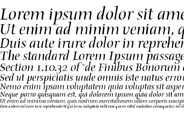 specimens Oldstyle Italic font, sample Oldstyle Italic font, an example of writing Oldstyle Italic font, review Oldstyle Italic font, preview Oldstyle Italic font, Oldstyle Italic font