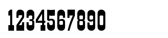 Шрифт OldTowneNo536D, Шрифты для цифр и чисел