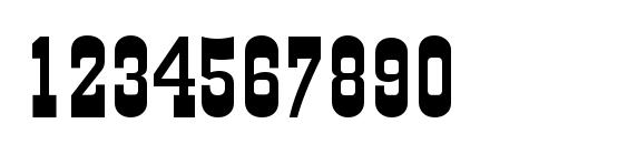 OldTownExt Normal Font, Number Fonts