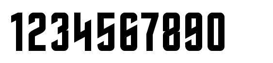 OldTrek Font, Number Fonts