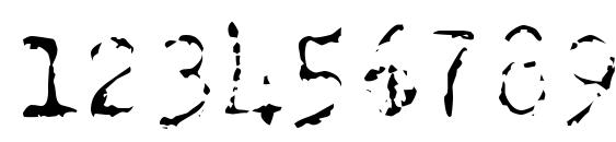 Oldtsk Font, Number Fonts