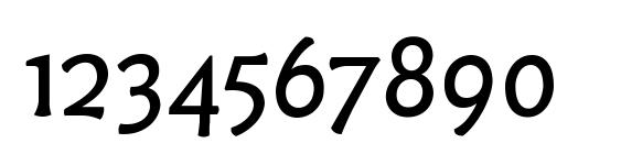 Oldtypefaces Font, Number Fonts
