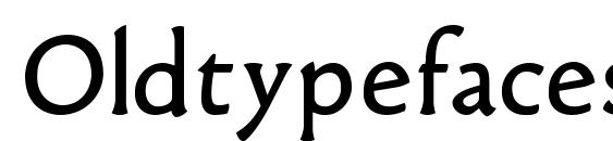 Oldtypefaces font, free Oldtypefaces font, preview Oldtypefaces font