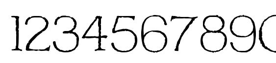 Olduvai regular Font, Number Fonts