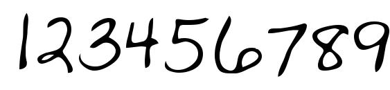 Olga Regular Font, Number Fonts