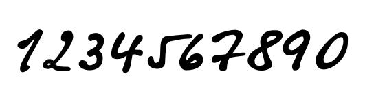 Olgac Font, Number Fonts
