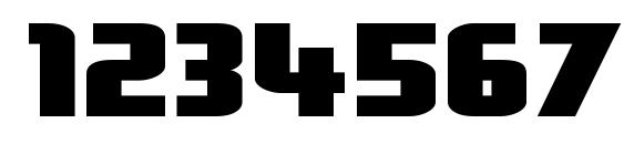 OliversBarney Regular Font, Number Fonts