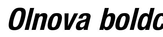 Olnova boldcondita Font