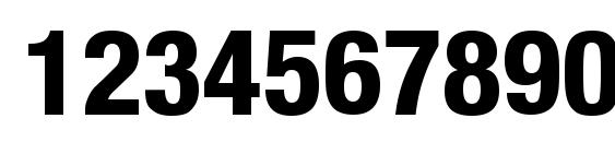 Olnova extraboldcond Font, Number Fonts