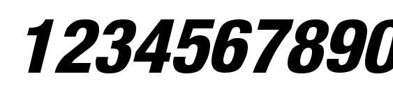 Olnova extraboldcondita Font, Number Fonts