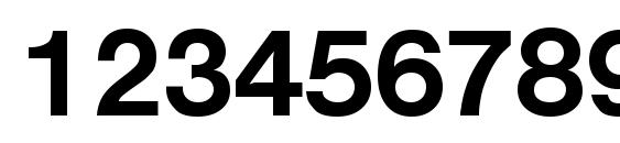 Olympia bold Font, Number Fonts