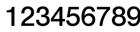 Olympia demibold Font, Number Fonts