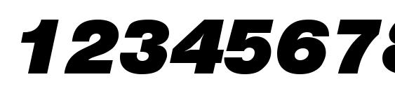 Olympia heavyita Font, Number Fonts