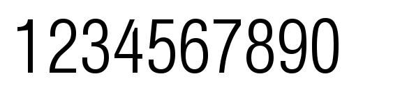 Olympia lightcond Font, Number Fonts