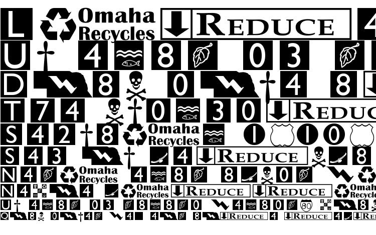 specimens Omahadings font, sample Omahadings font, an example of writing Omahadings font, review Omahadings font, preview Omahadings font, Omahadings font