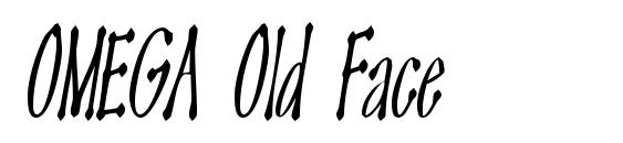 OMEGA Old Face font, free OMEGA Old Face font, preview OMEGA Old Face font