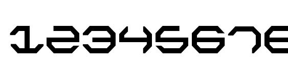 Omega Sentry Font, Number Fonts