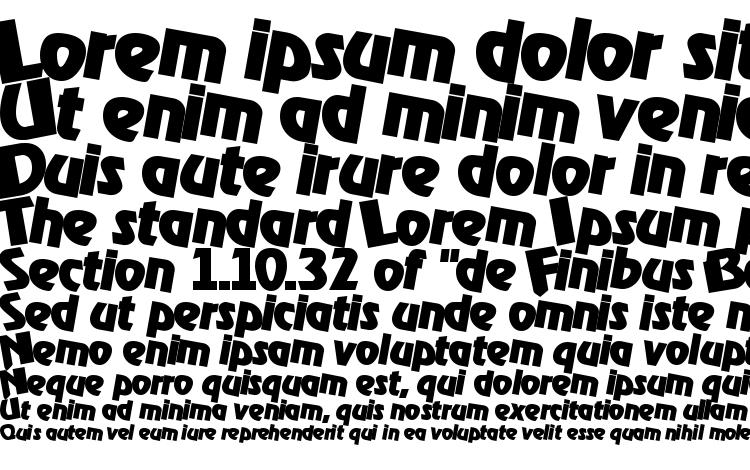 specimens Omegaboldorocko font, sample Omegaboldorocko font, an example of writing Omegaboldorocko font, review Omegaboldorocko font, preview Omegaboldorocko font, Omegaboldorocko font