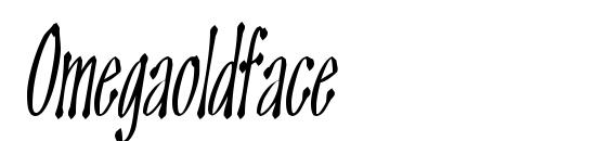 Omegaoldface Font