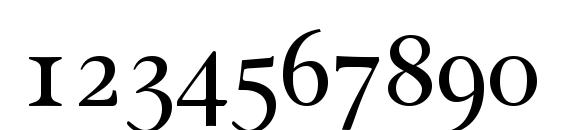 Omnibus SmallCaps Font, Number Fonts