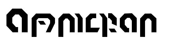 Шрифт Omnicron normal