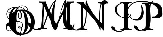 Omnipotence black font, free Omnipotence black font, preview Omnipotence black font
