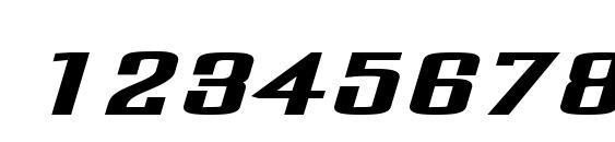 Onani Font, Number Fonts