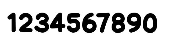 One trick pony Font, Number Fonts