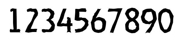 OnStageAntique Regular Font, Number Fonts