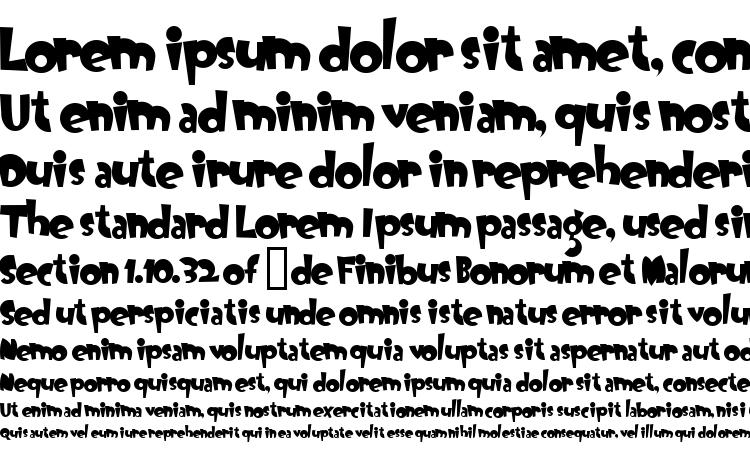 specimens OogieBoogie font, sample OogieBoogie font, an example of writing OogieBoogie font, review OogieBoogie font, preview OogieBoogie font, OogieBoogie font