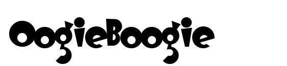 шрифт OogieBoogie, бесплатный шрифт OogieBoogie, предварительный просмотр шрифта OogieBoogie