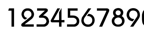 Opal Font, Number Fonts