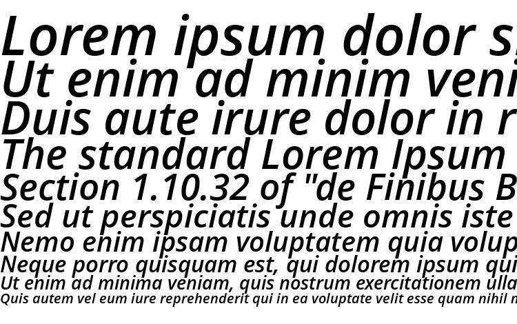 specimens Open Sans Semibold Italic font, sample Open Sans Semibold Italic font, an example of writing Open Sans Semibold Italic font, review Open Sans Semibold Italic font, preview Open Sans Semibold Italic font, Open Sans Semibold Italic font