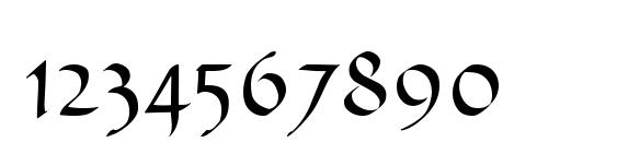 Ophelia Font, Number Fonts