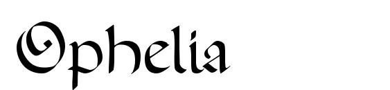Ophelia font, free Ophelia font, preview Ophelia font