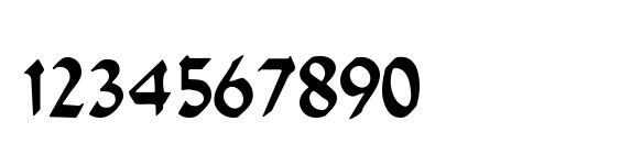 Ophir Font, Number Fonts