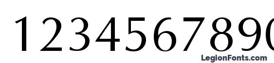 Optane Regular Font, Number Fonts