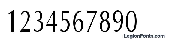 OptaneCompact Regular Font, Number Fonts