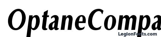 OptaneCompactExtrabold Italic font, free OptaneCompactExtrabold Italic font, preview OptaneCompactExtrabold Italic font