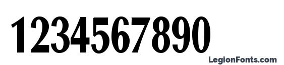 OptaneCompactExtrabold Regular Font, Number Fonts