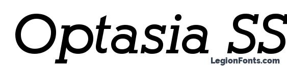 Optasia SSi Bold Italic font, free Optasia SSi Bold Italic font, preview Optasia SSi Bold Italic font