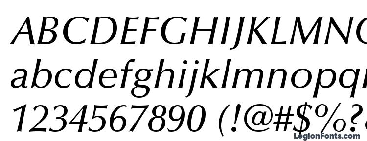 glyphs Optima LT Medium Italic font, сharacters Optima LT Medium Italic font, symbols Optima LT Medium Italic font, character map Optima LT Medium Italic font, preview Optima LT Medium Italic font, abc Optima LT Medium Italic font, Optima LT Medium Italic font