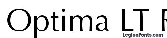Optima LT Roman font, free Optima LT Roman font, preview Optima LT Roman font