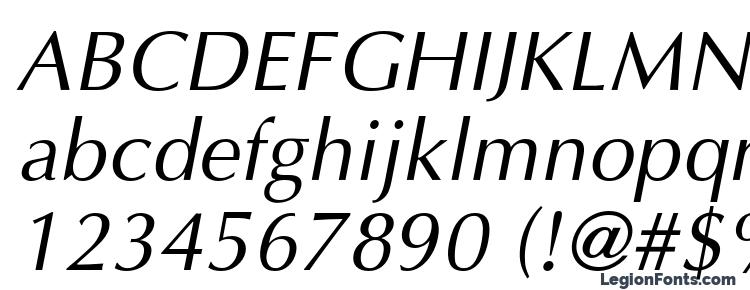 глифы шрифта Optimalc italic, символы шрифта Optimalc italic, символьная карта шрифта Optimalc italic, предварительный просмотр шрифта Optimalc italic, алфавит шрифта Optimalc italic, шрифт Optimalc italic