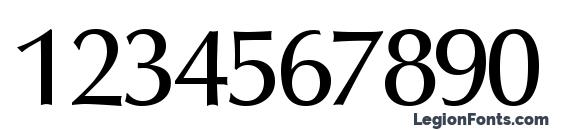 OptimumMedDB Normal Font, Number Fonts