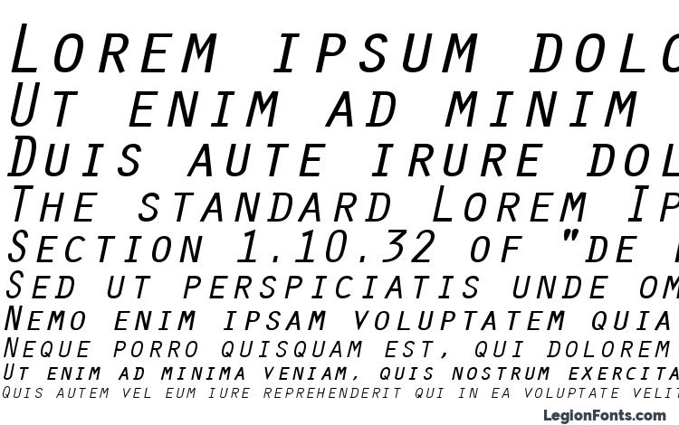 specimens Oracle Italic font, sample Oracle Italic font, an example of writing Oracle Italic font, review Oracle Italic font, preview Oracle Italic font, Oracle Italic font