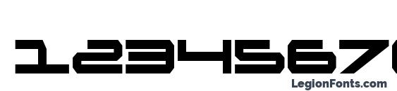 Oramac Condensed Font, Number Fonts