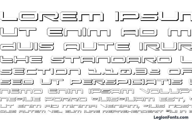 specimens Oramac Shadow font, sample Oramac Shadow font, an example of writing Oramac Shadow font, review Oramac Shadow font, preview Oramac Shadow font, Oramac Shadow font