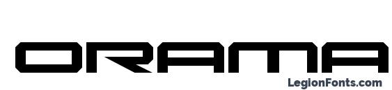 Oramac font, free Oramac font, preview Oramac font