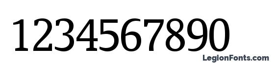 Oranda BT Condensed Font, Number Fonts
